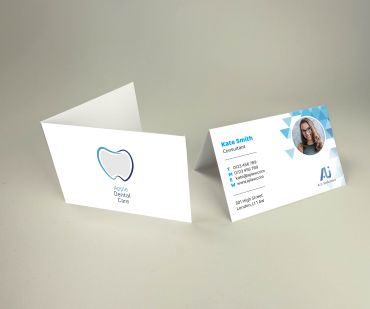 Uncoated Folded Cards (350gsm)